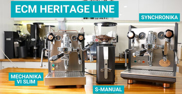ECM Heritage Line Review: Mechanika Slim vs. Synchronika & S-Manual 64 Grinder