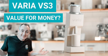 Luke at Artisti Coffee Roasters does a review of the Varia VS3 single dose coffee grinder.