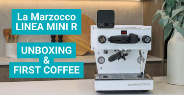 Unboxing and Setting Up the La Marzocco Linea Mini R Coffee Machine