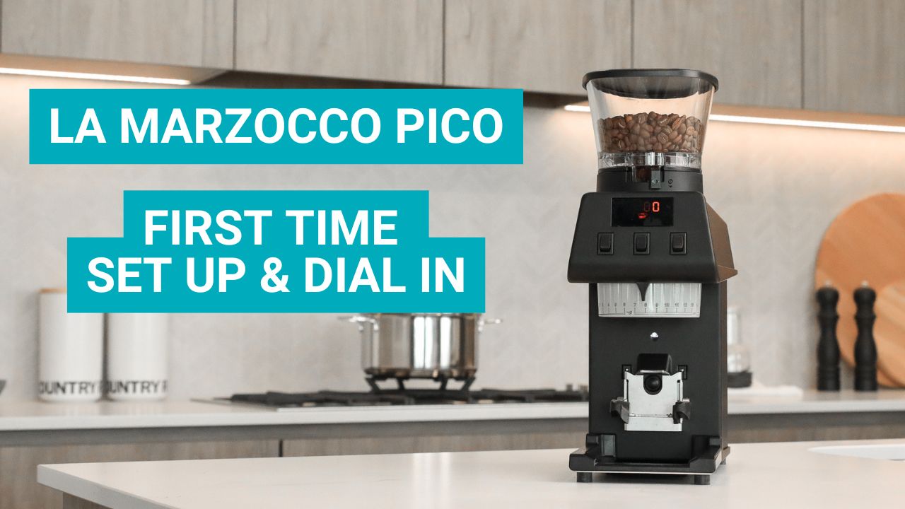 How to set up & use a La Marzocco Pico Coffee Grinder (FIRST TIME