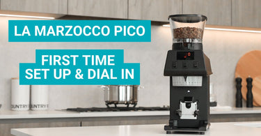 How to set up & use a La Marzocco Pico Coffee Grinder (FIRST TIME DIALLING IN)