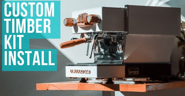 Customising a La Marzocco Linea Mini by Fitting a Specht Design Kit