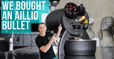 We bought an Aillio Bullet Sample Coffee Roaster