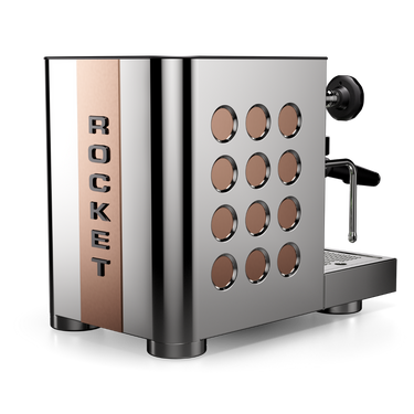 Rocket Appartamento TCA in Steel with copper circles