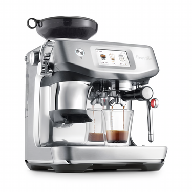 Stainless Steel the barista touch impress coffee machine from Breville