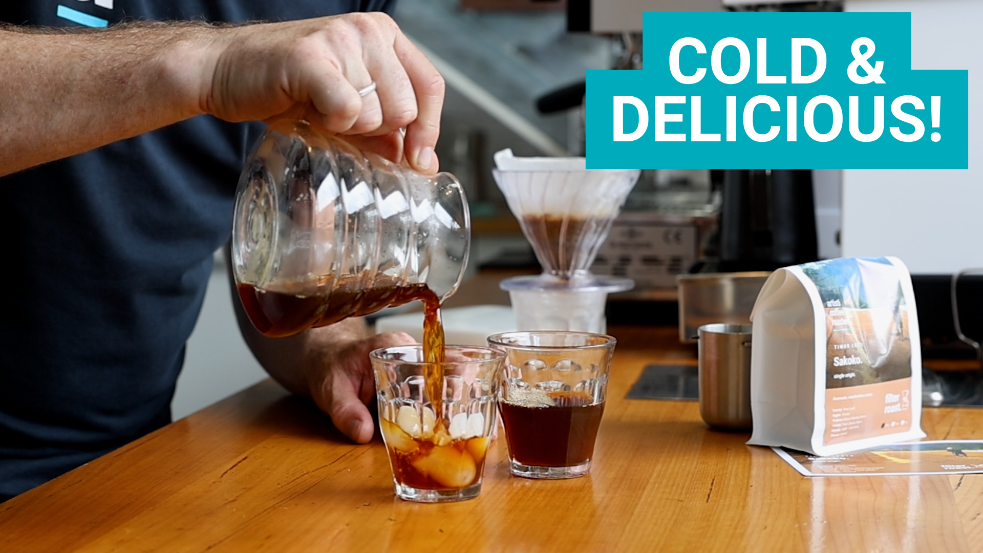 Beat the Heat: How to Make a Refreshing Flash Brewed V60 Pour-Over Cof ...