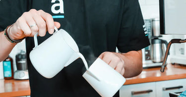 How To Split Milk Pitchers When Making Coffee