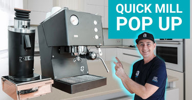 Quick Mill Pop Up: The Entry-Level Espresso Machine with Big Features for Home Baristas