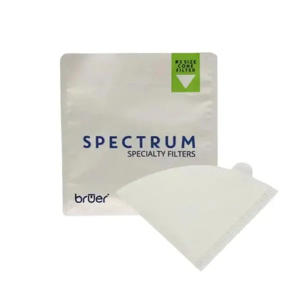 SPECTRUM Specialty Paper Filter #2 Pack of 100 – Artisti Coffee Roasters