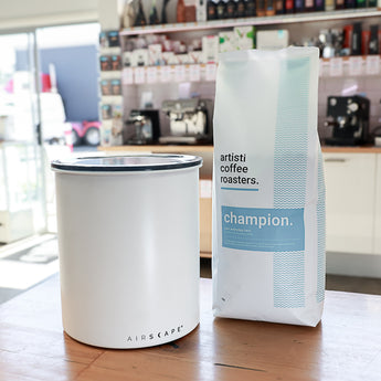 1Kg Champion Blend + Large Airscape Canister