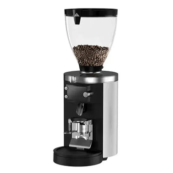 White Mahlkonig E65S GBW grind by weight coffee grinder for cafes for sale in Australia.