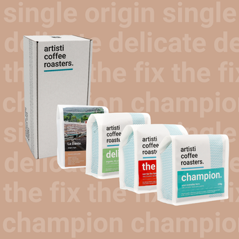 Artisti Coffee gift Pack - Four of our Finest