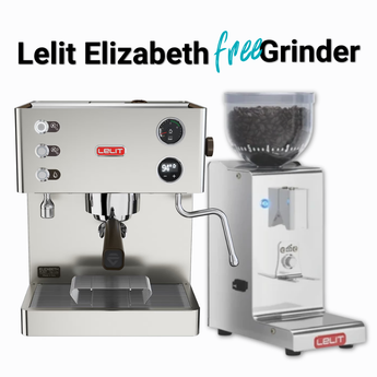 Lelit Elizabeth with FREE Fred Tempo Grinder