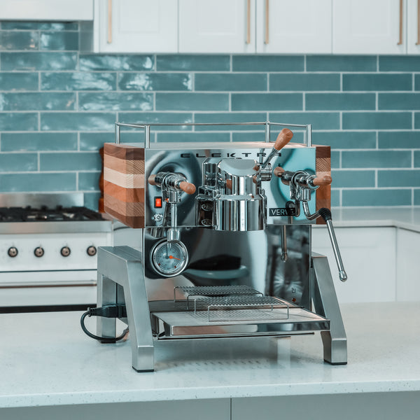 Elektra Verve Coffee Machine - Timber Finished - Dual Boiler