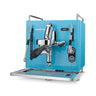 Sanremo CUBE Coffee Machine shown in Azure Blue