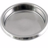 a picture of a 58mm blind filter basket which is commonly used when cleaning a coffee machine. 